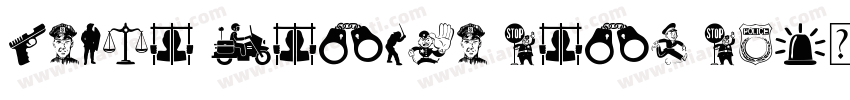 METRO POLICE BOLD Bo字体转换